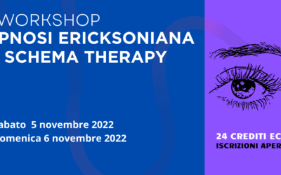 Workshop Ipnosi Ericksoniana – Schema Therapy