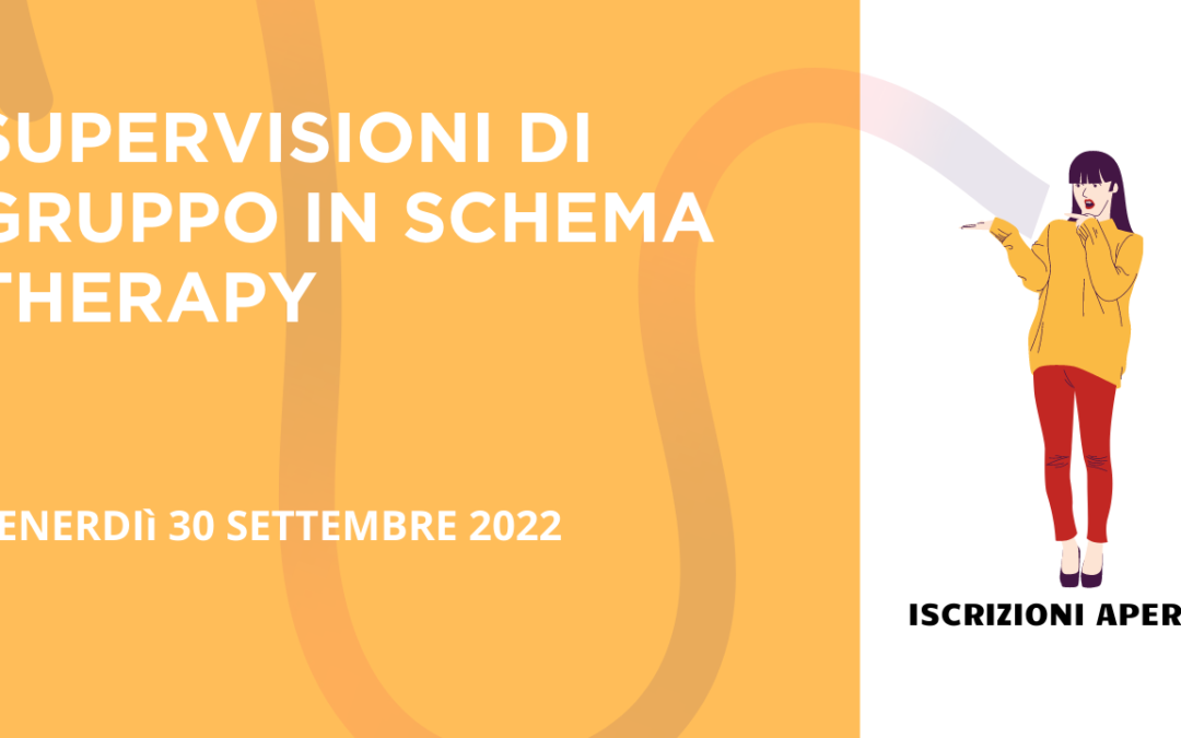 Supervisioni di gruppo in Schema Therapy